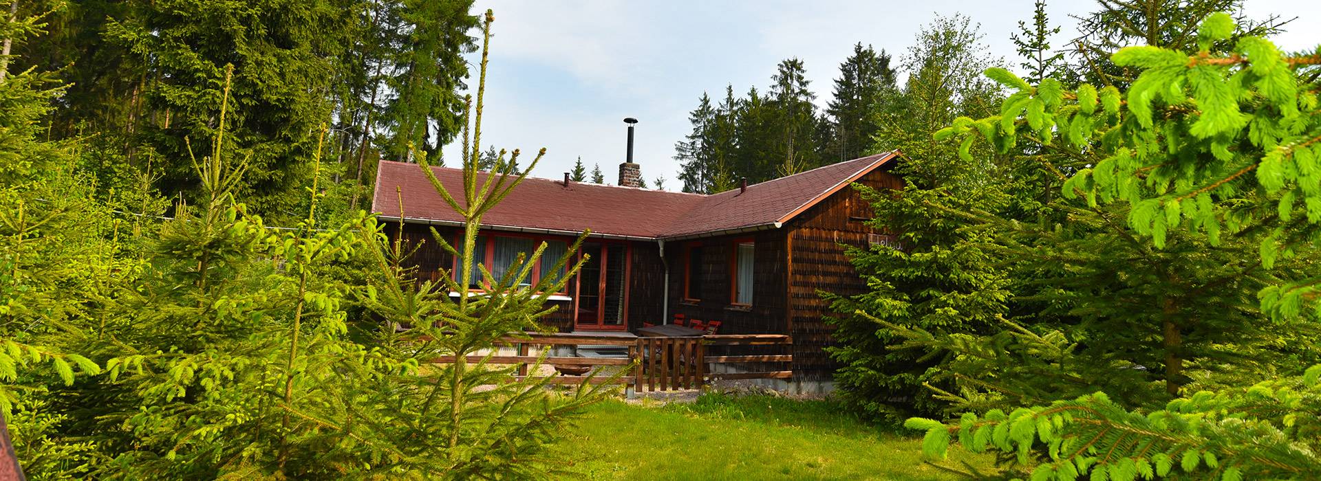 Ferienhaus Helga - Feriendorf Vogtland - Urlaub direkt im Wald