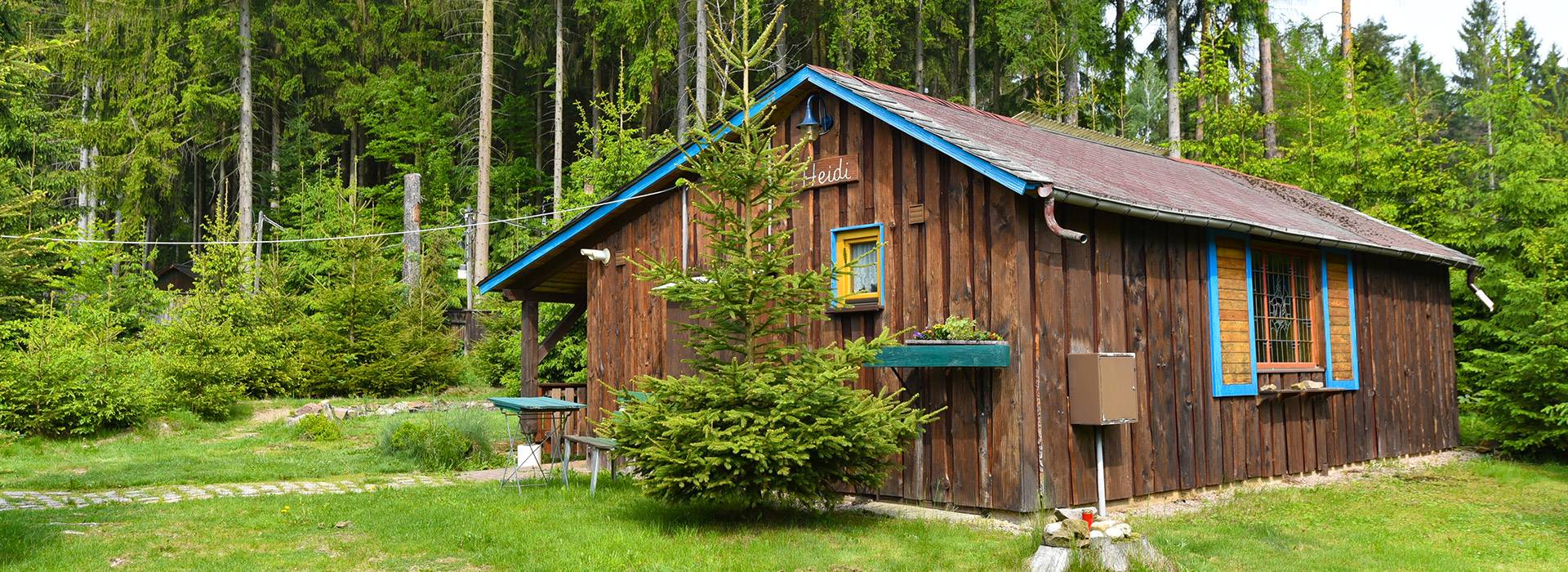 Ferienhaus Heidi - Feriendorf Vogtland - Urlaub direkt im Wald
