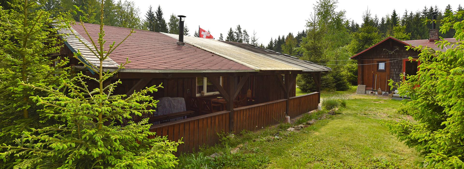 Ferienhaus Heidi - Feriendorf Vogtland - Urlaub direkt im Wald