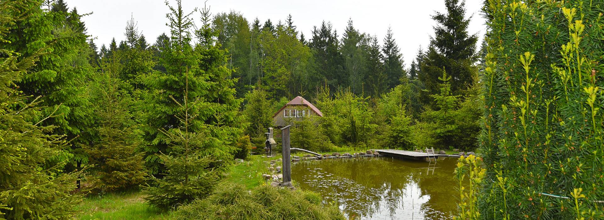Ferienhaus Umgebindehaus - Feriendorf Vogtland - Urlaub direkt im Wald